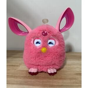 Furby Connect 2016 Pink Talking Interactive Bluetooth Works No Sleep Mask